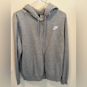 Zip up sweatshirt